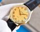 Swiss Replica Patek Philippe 9015 White Dial Gold Case Black Leather Strap Watch  (3)_th.jpg
